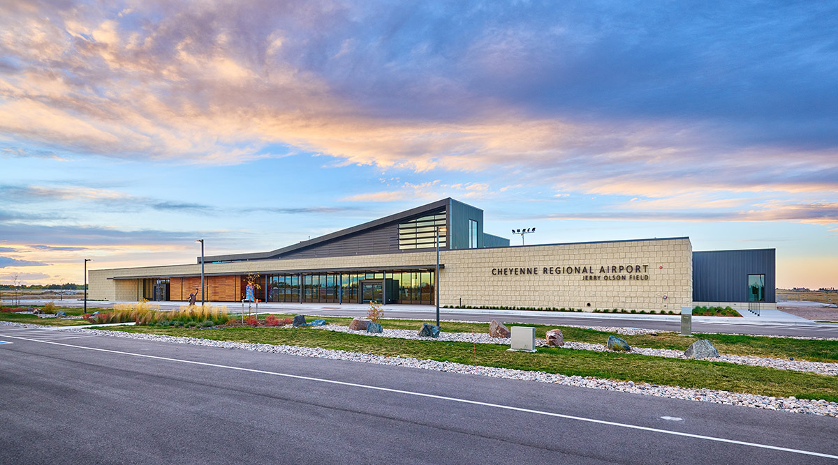 Cheyenne Airport Terminal Building Exterior